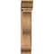 Ekena Millwork Funston Traditional Smooth Bracket w/ Offset Brace, Western Red Cedar, 7 1/2"W x 24"D x 36"H BKT0806X24X36FST01SWR - alternate 3
